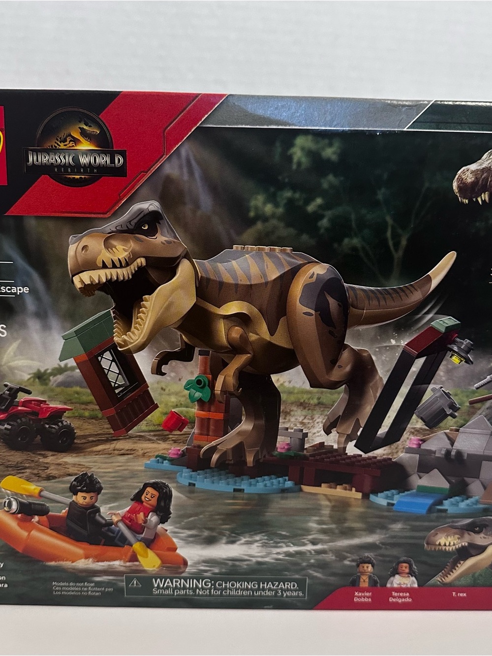 Lego Jurassic World Brown T. Rex Rampage Playset